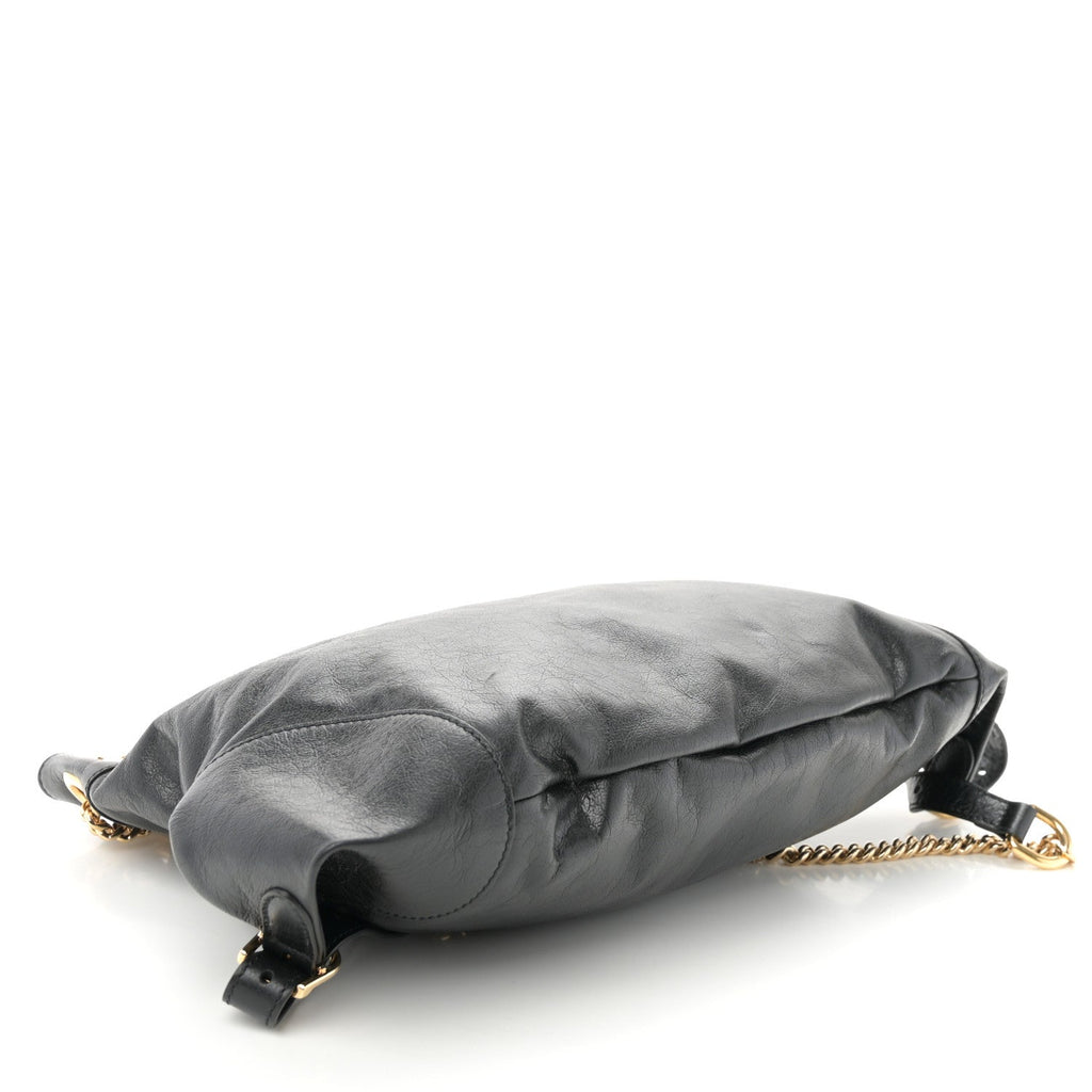 Gucci Calfskin Zumi Backpack Black