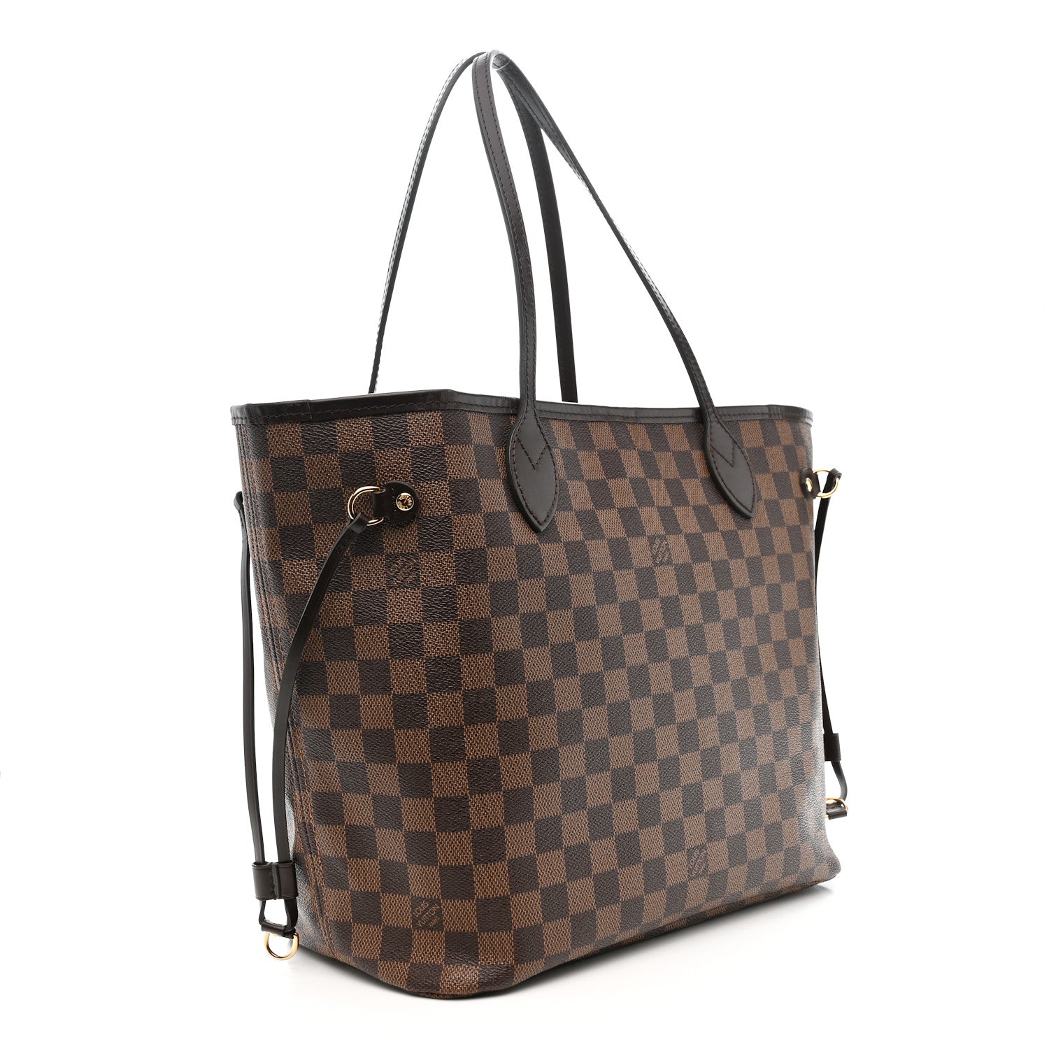 Louis Vuitton Damier Ebene Neo Neverfull MM Rose Ballerine
