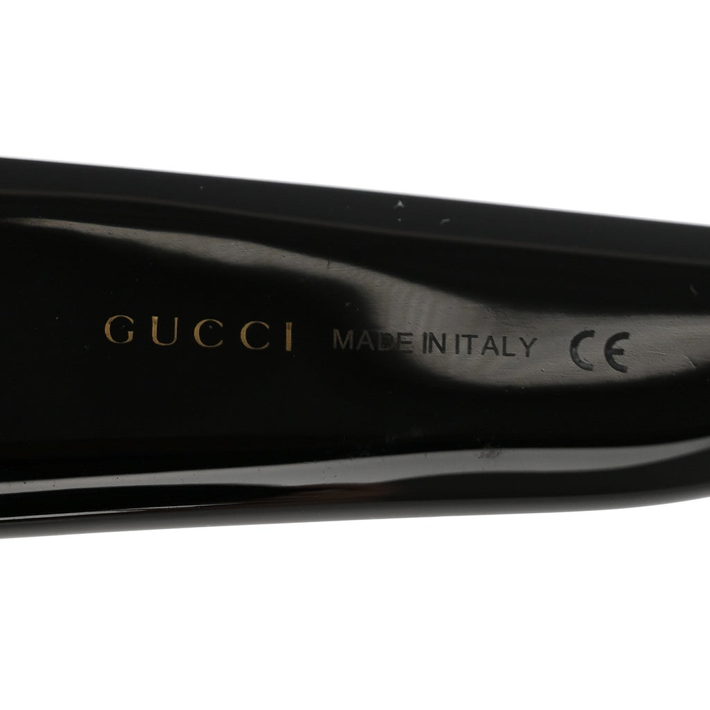 Gucci Acetate Square Frame Sunglasses GG0141S Black