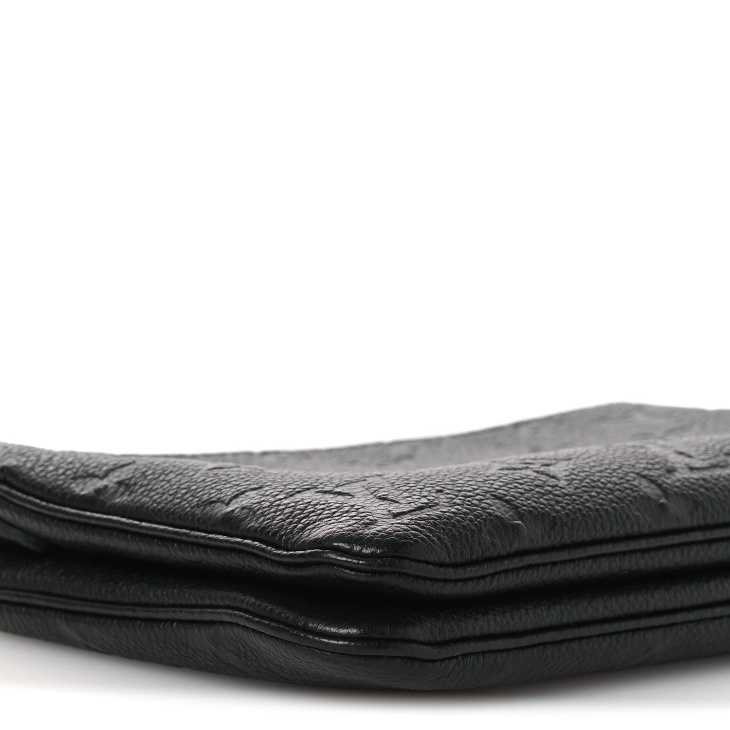 Louis Vuitton Empreinte Double Zip Pochette Black