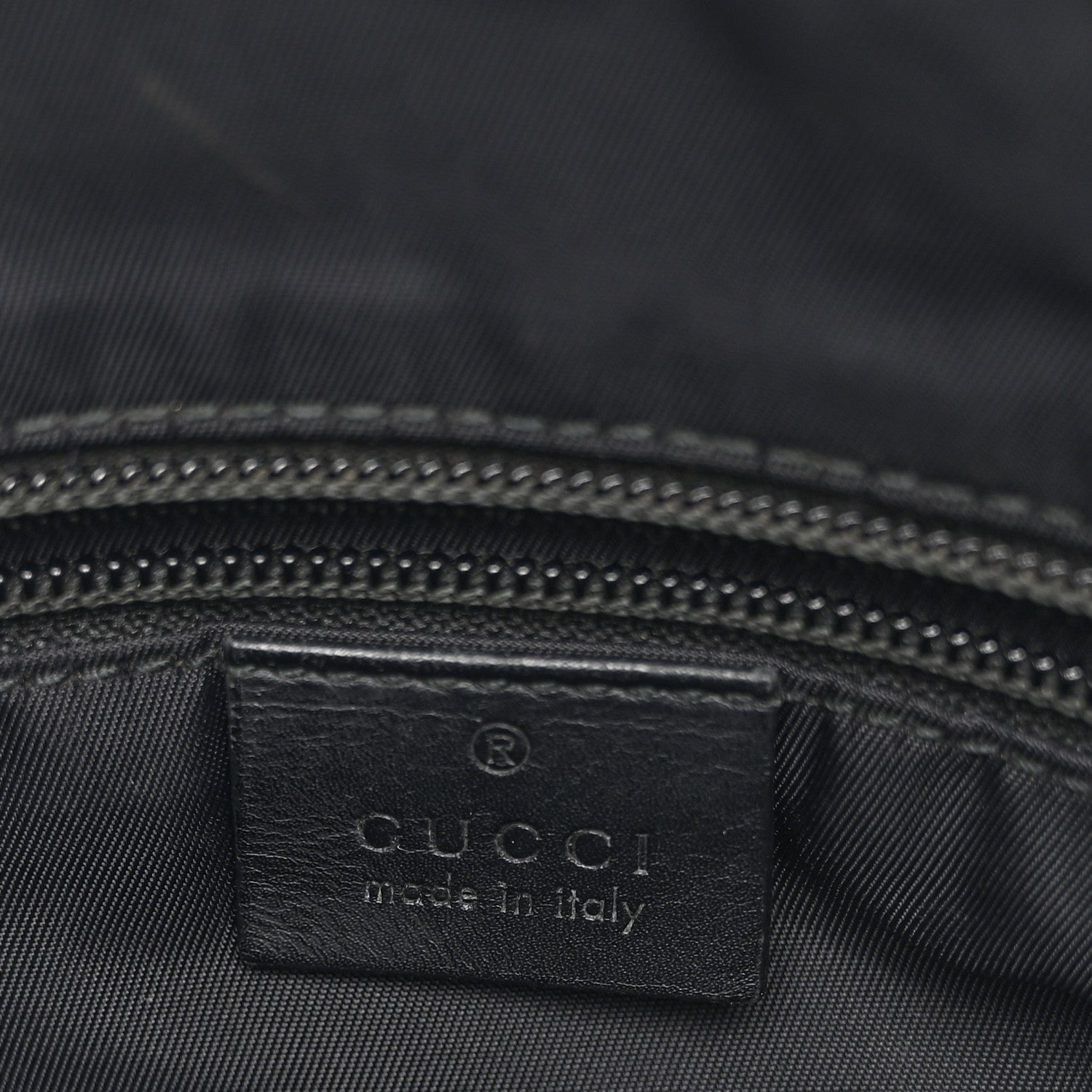 Gucci Canvas Web Messenger Bag Black
