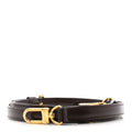 Louis Vuitton Calfskin 16mm Adjustable Shoulder Strap Ebene