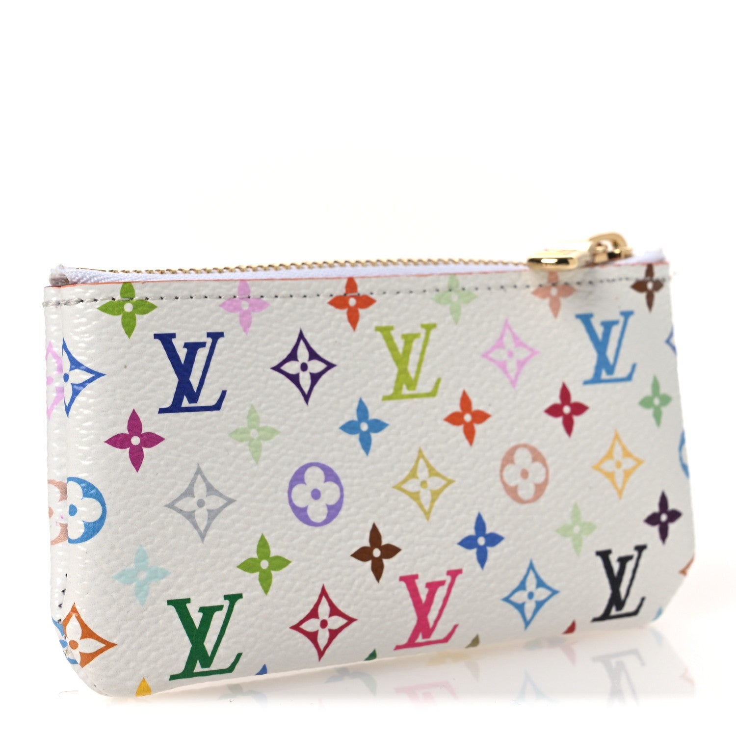 Louis Vuitton LV X TM Monogram Multicolor Key Pouch White