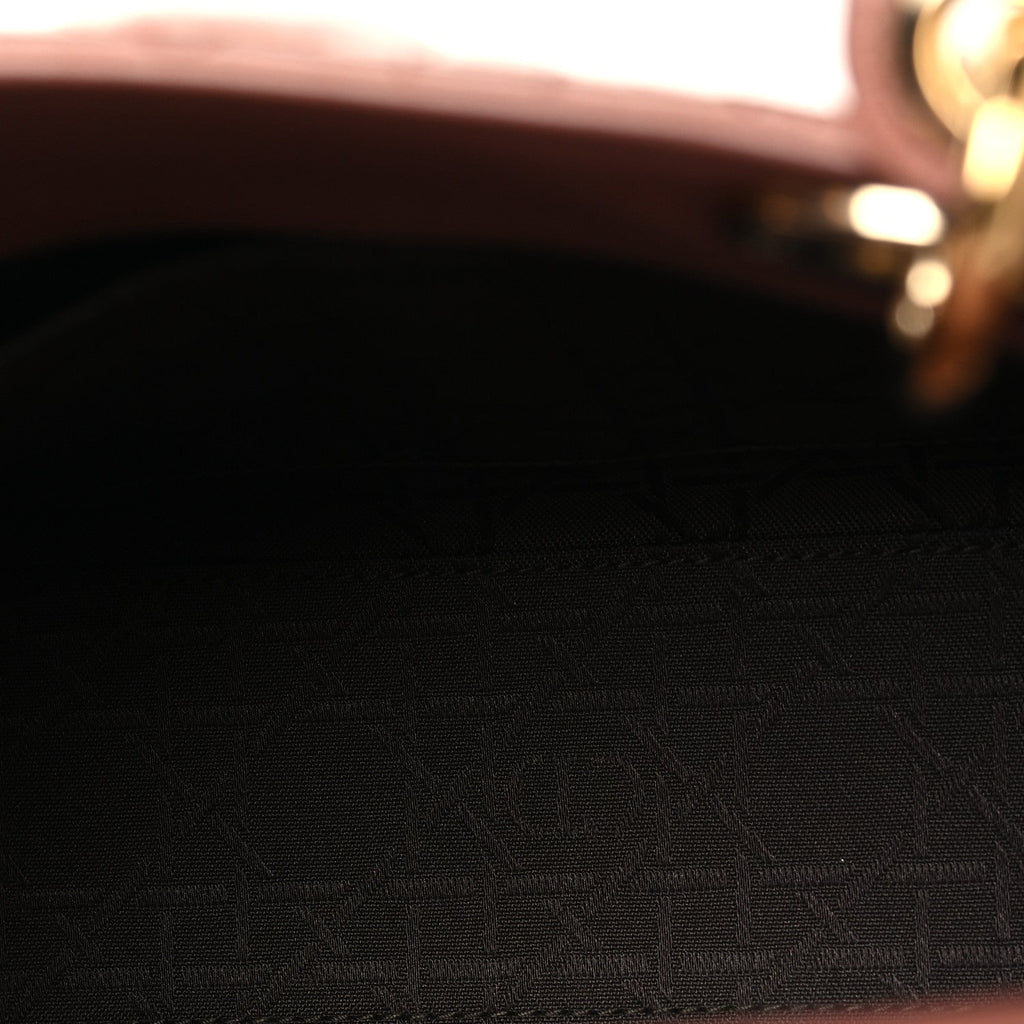 Christian Dior Lambskin Cannage Small My ABCDior Lady Dior Fard