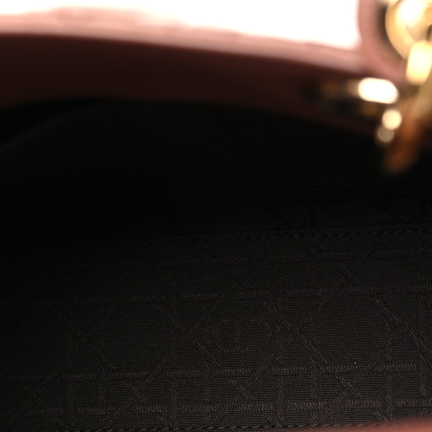 Christian Dior Lambskin Cannage Small My ABCDior Lady Dior Fard