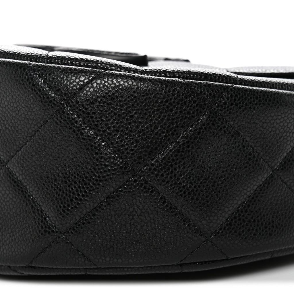 Chanel Caviar Quilted Small Messenger Flap Black