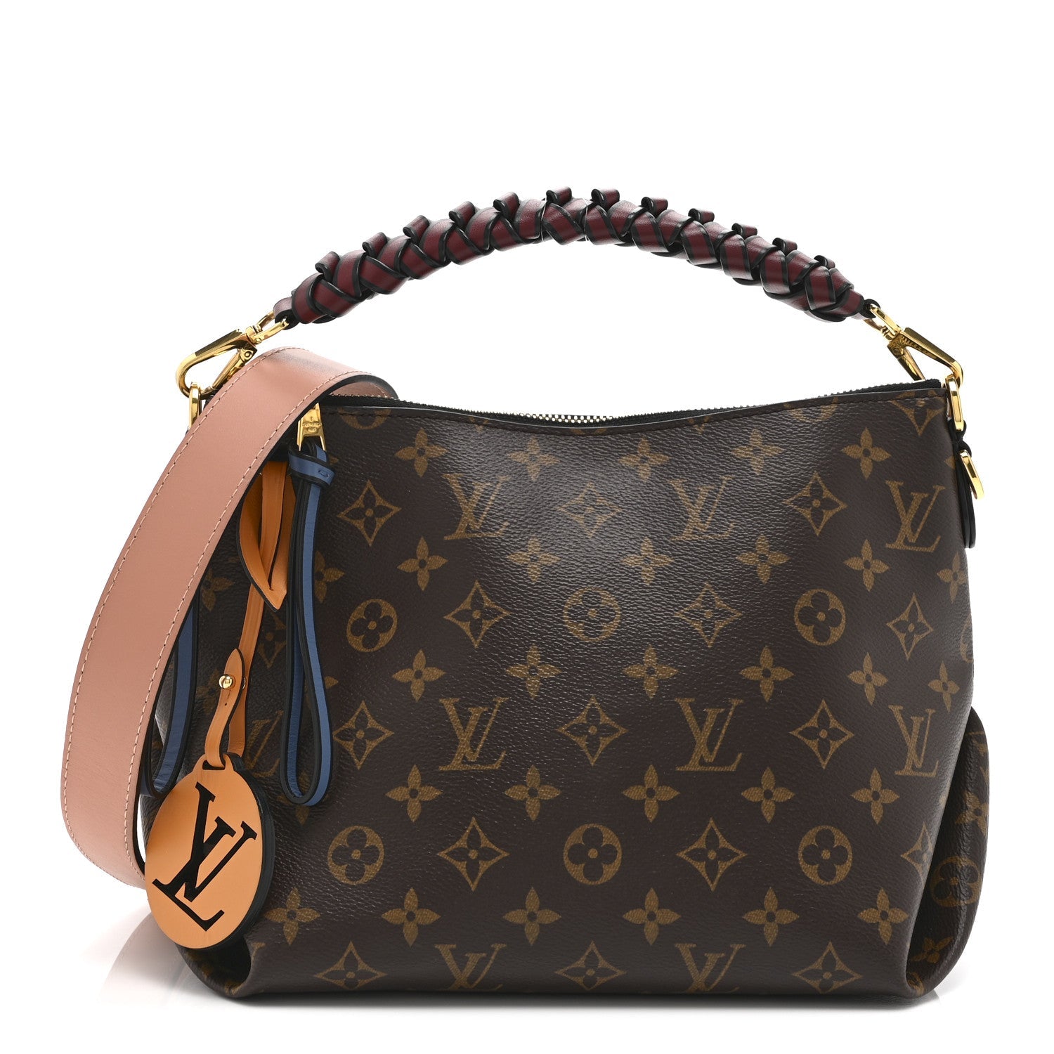 Louis Vuitton Monogram Beaubourg Hobo Mini Bordeaux Red Peach Safran Blue Jean Blue