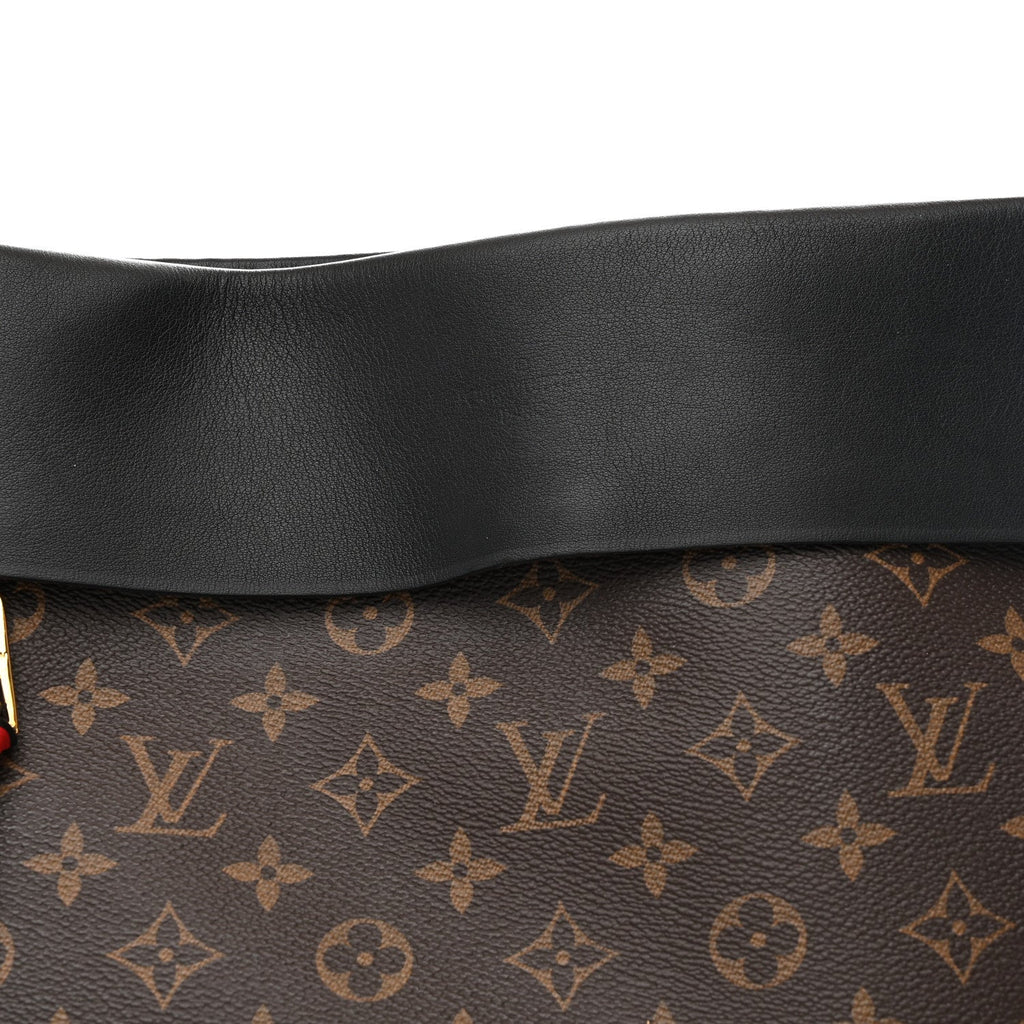 Louis Vuitton Monogram Tuileries Hobo Black