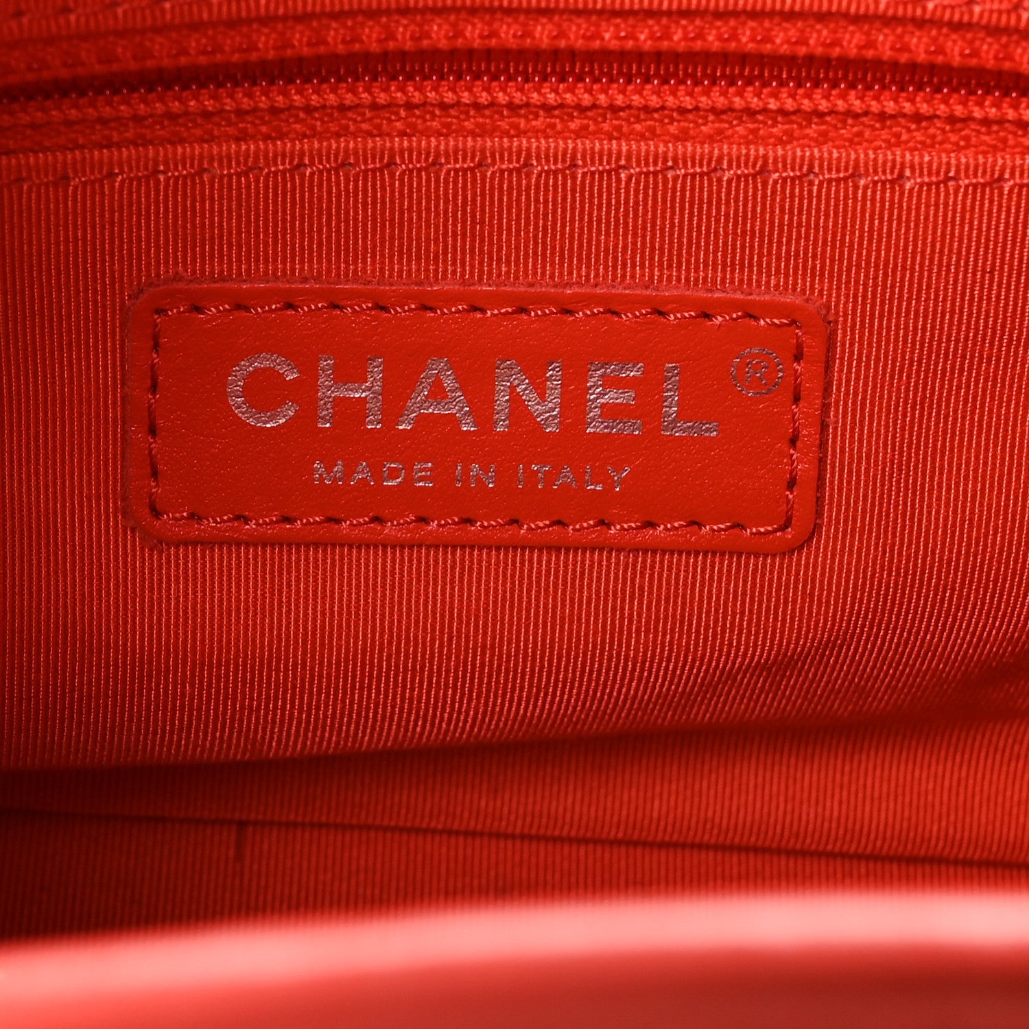 Chanel Aged Calfskin Quilted Small Gabrielle Hobo Coral