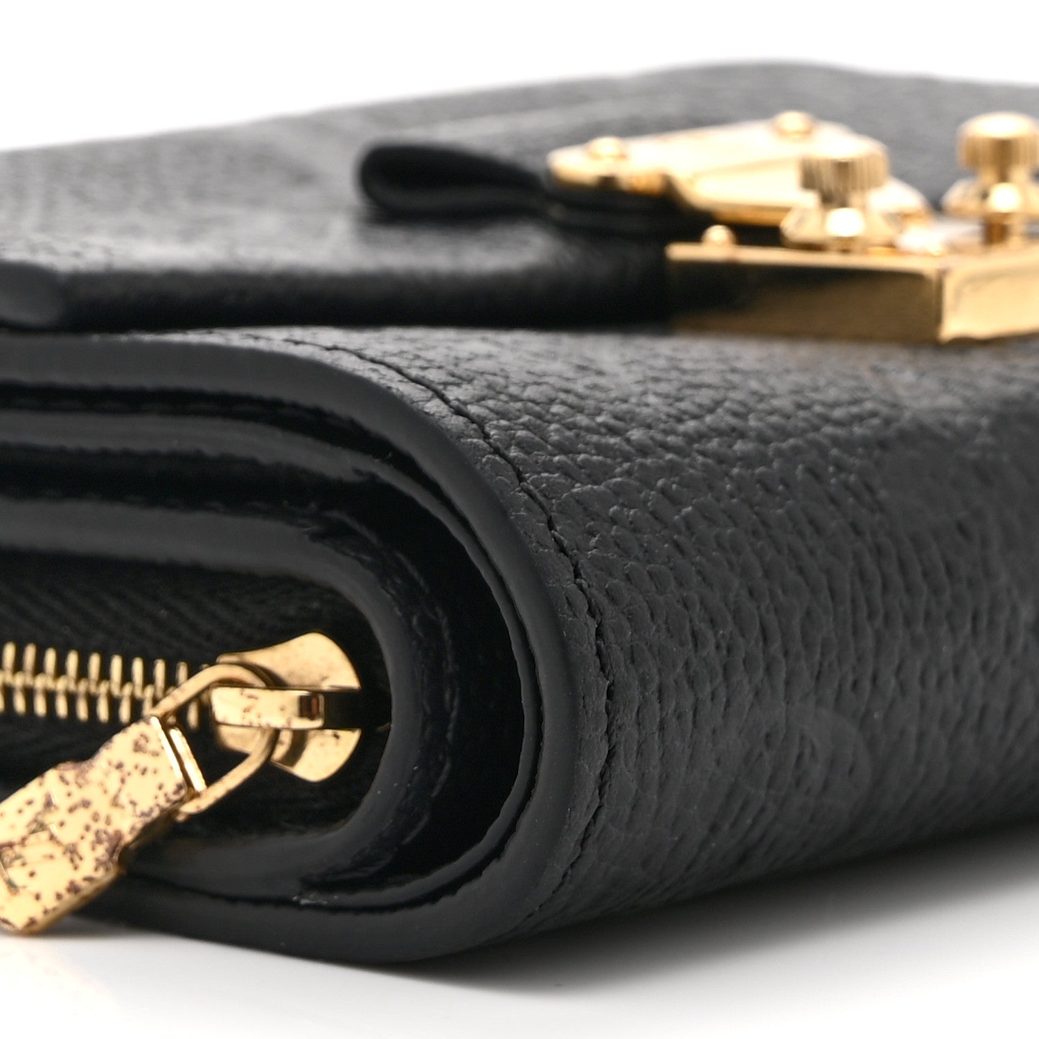 Louis Vuitton Empreinte Metis Compact Wallet Black