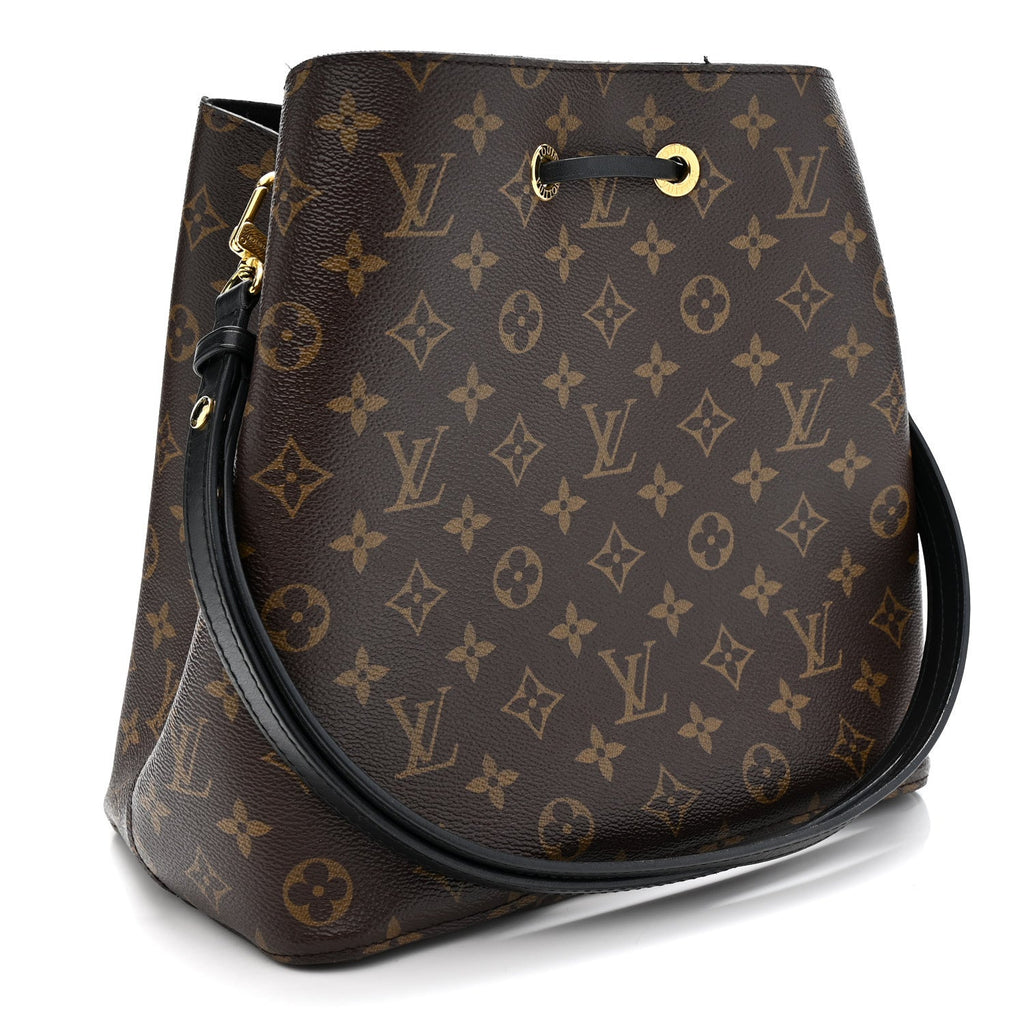 Louis Vuitton Monogram Neonoe MM Black