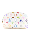 Louis Vuitton LV x TM Monogram Multicolor Cosmetic Pouch PM White