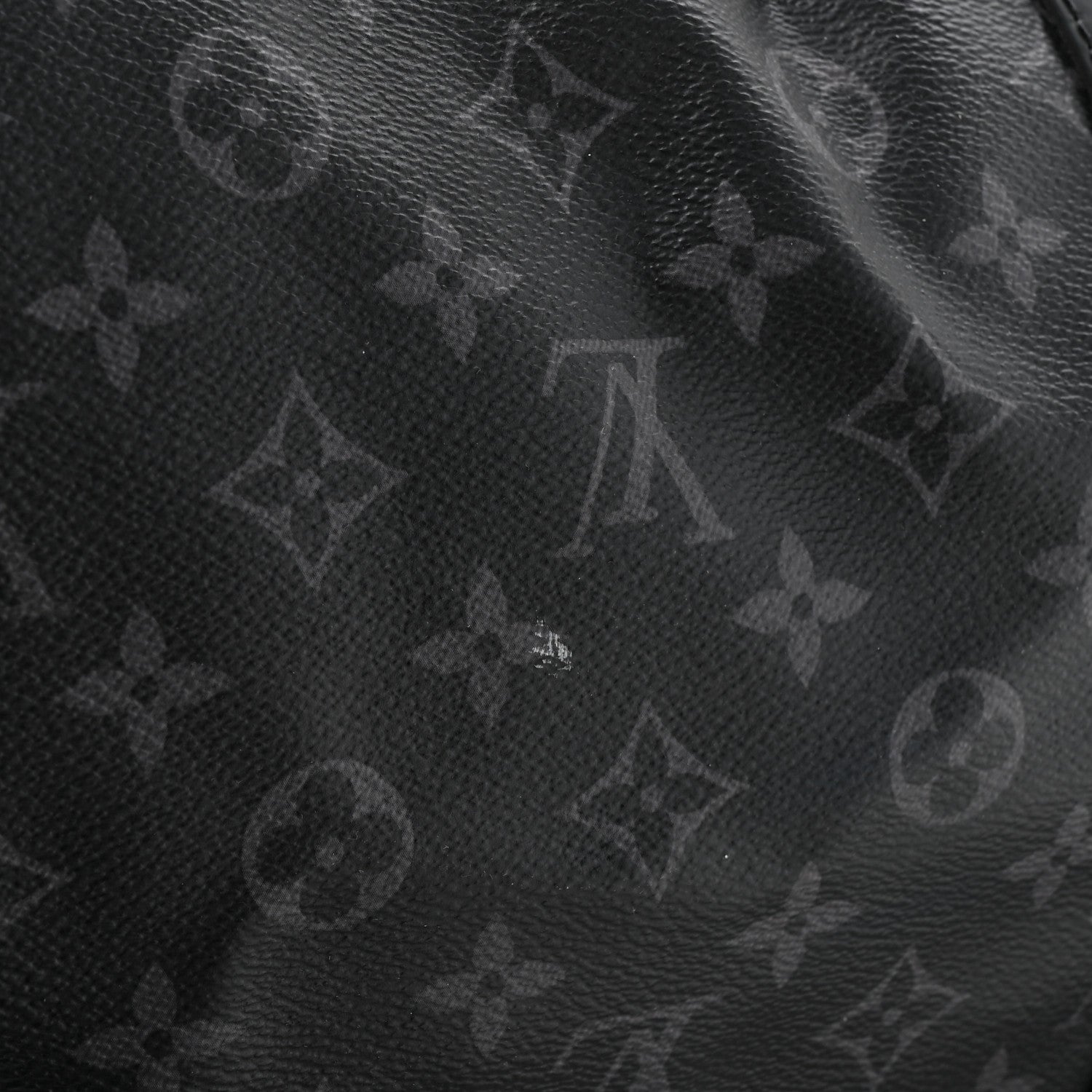 Louis Vuitton Monogram Eclipse Keepall Bandouliere 55