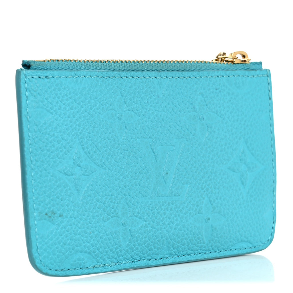 Louis Vuitton LV X TM Monogram Romy Card Holder Kabira Blue