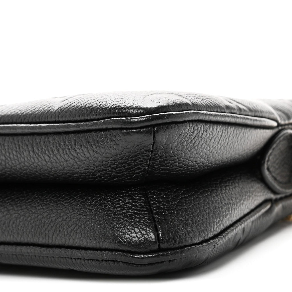 Louis Vuitton Empreinte Monogram Liv Pochette Black