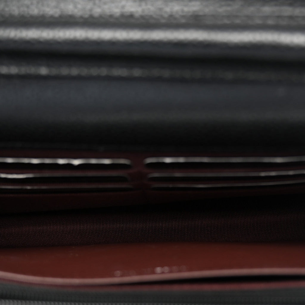 Chanel Caviar Quilted Wallet on Chain WOC Black