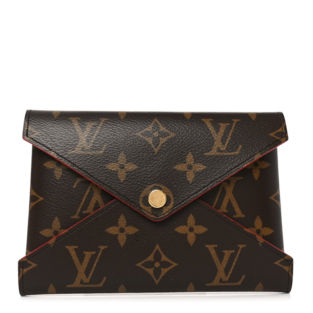 Louis Vuitton Monogram Medium Kirigami Pochette Insert Coquelicot
