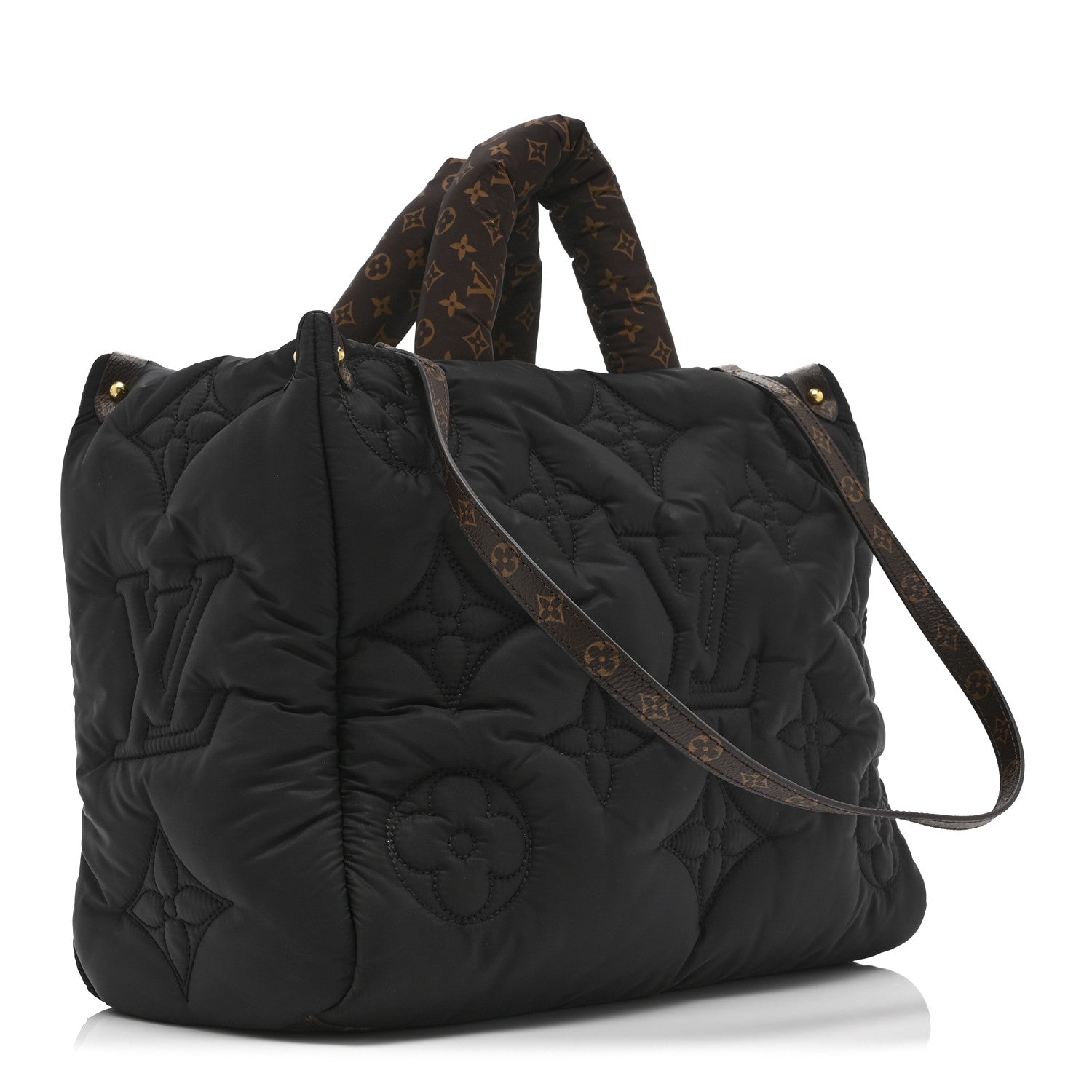 Louis Vuitton Econyl Monogram Pillow Giant Onthego MM Black