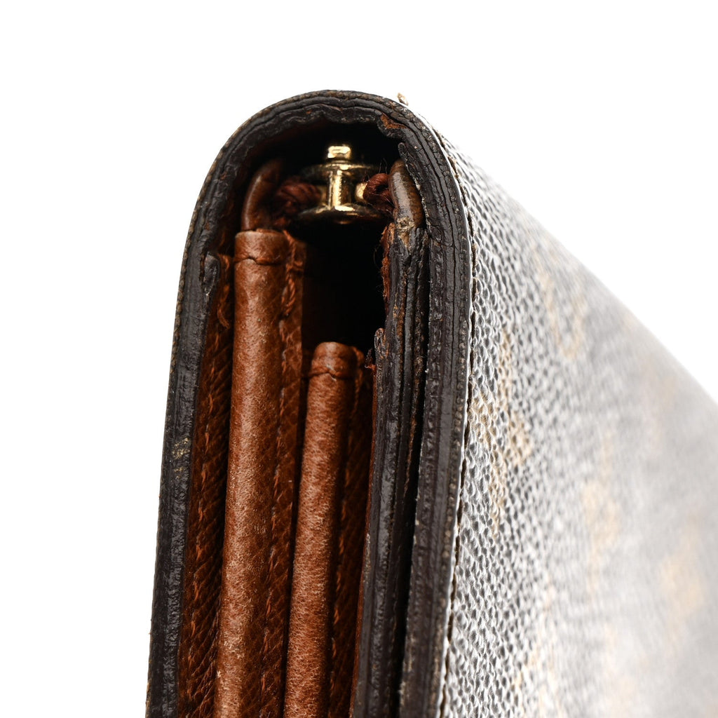 Louis Vuitton Monogram Porte-Monnaie Tresor Wallet