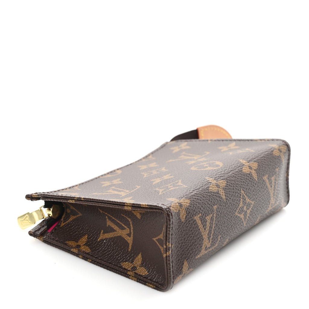 Louis Vuitton Monogram Toiletry Pouch 15 Fuchsia