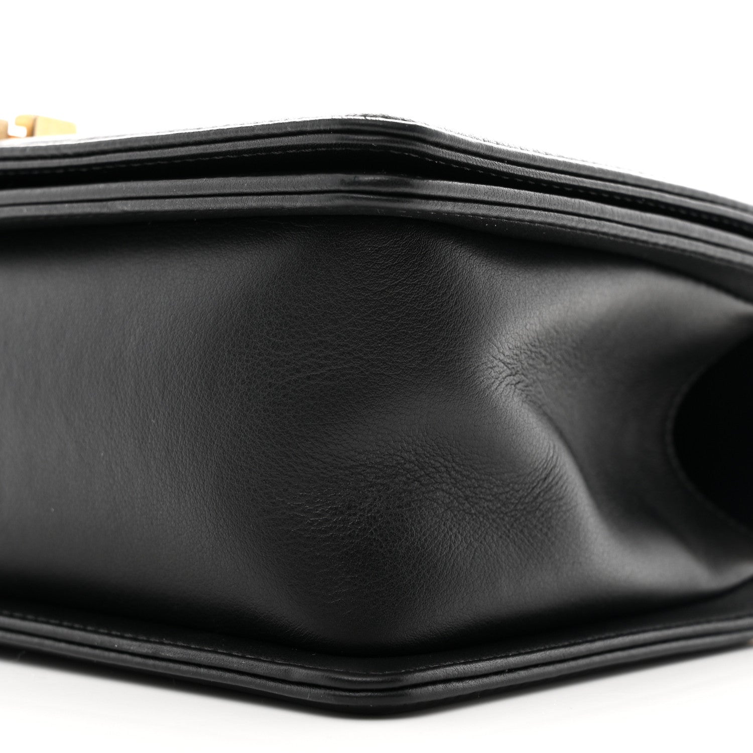 Chanel Lambskin Quilted Medium Boy Flap Black