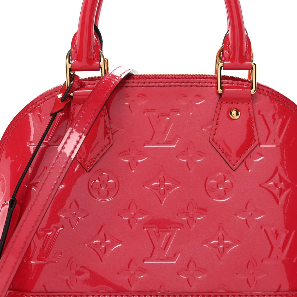 Louis Vuitton Vernis Alma BB Rose Indien