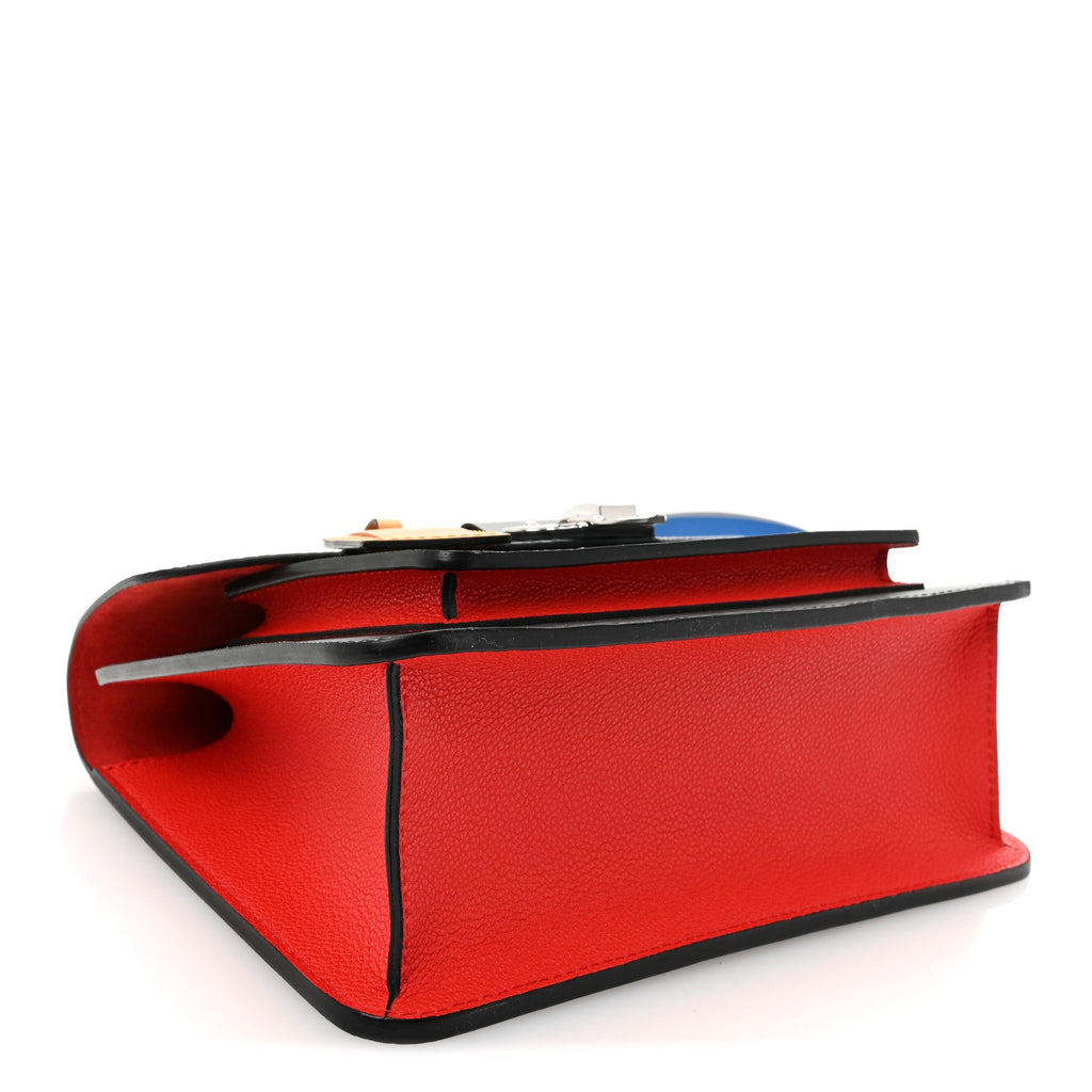 Louis Vuitton Epi Neo Monceau Black Coquelicot Blue Roi Safran