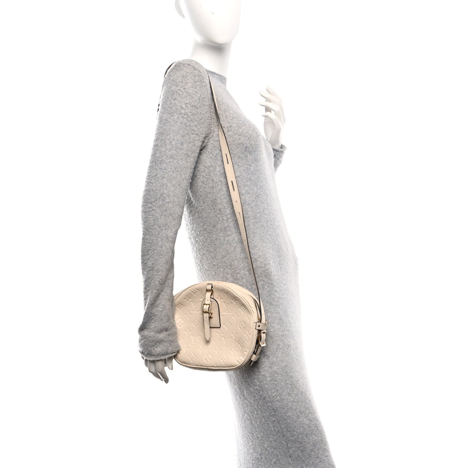 Louis Vuitton Empreinte Boite Chapeau Souple MM Creme