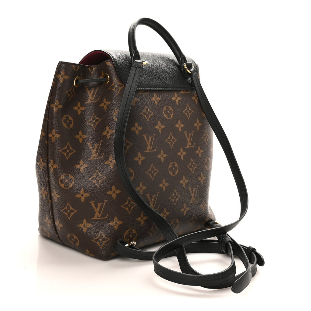 Louis Vuitton Monogram Montsouris PM Black
