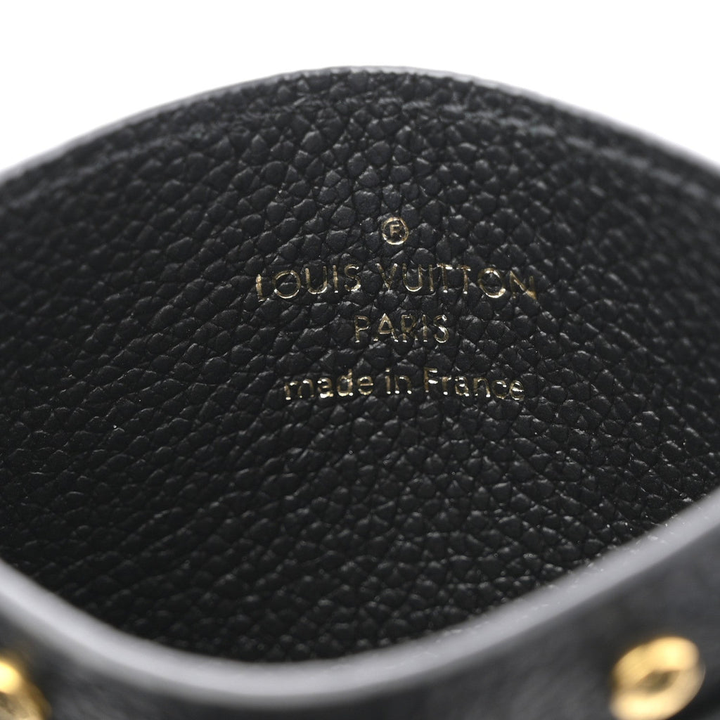 Louis Vuitton Empreinte Card Holder Black