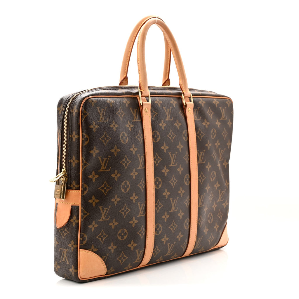 Louis Vuitton Monogram Porte-Documents Voyage Briefcase