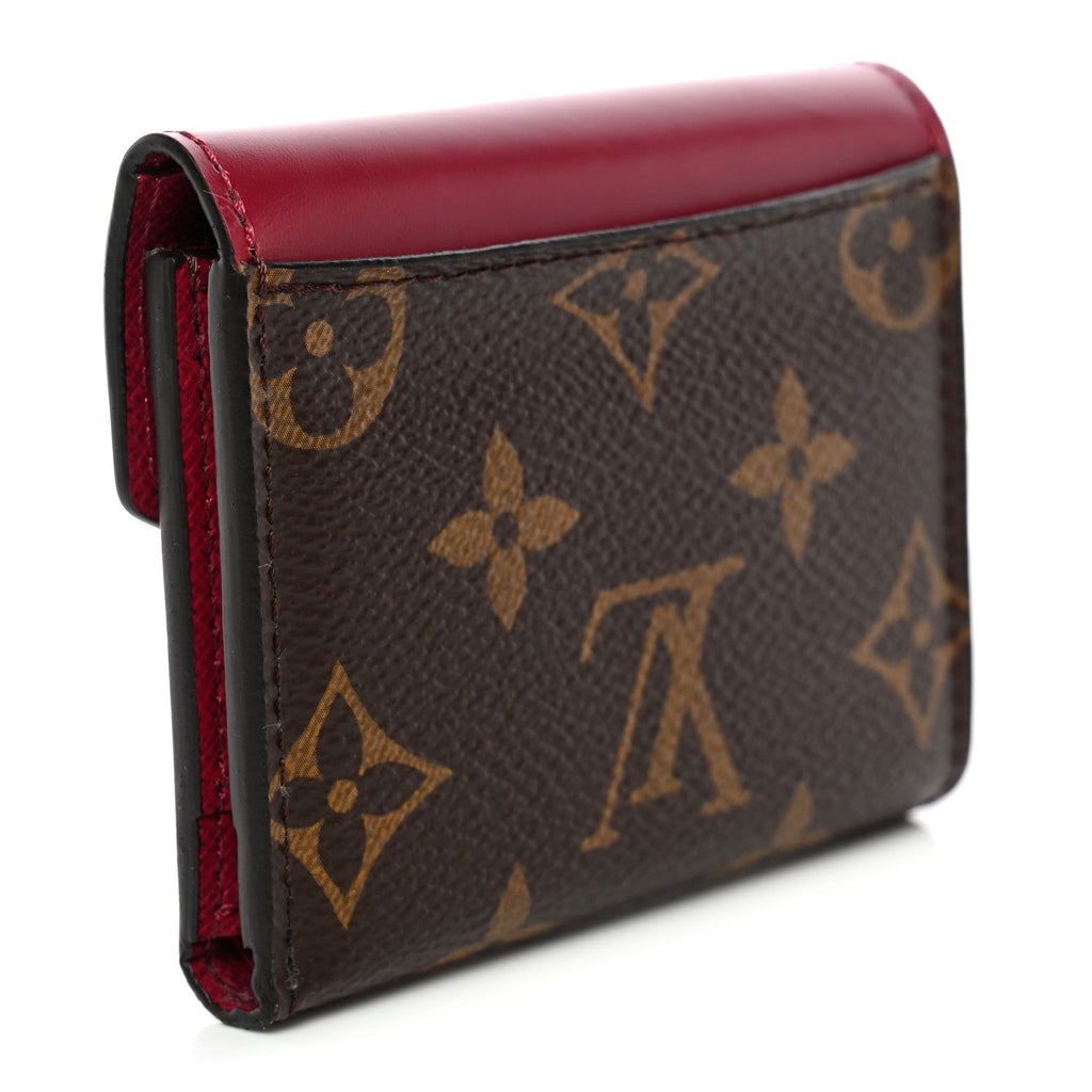 Louis Vuitton Monogram Zoe Wallet Fuchsia