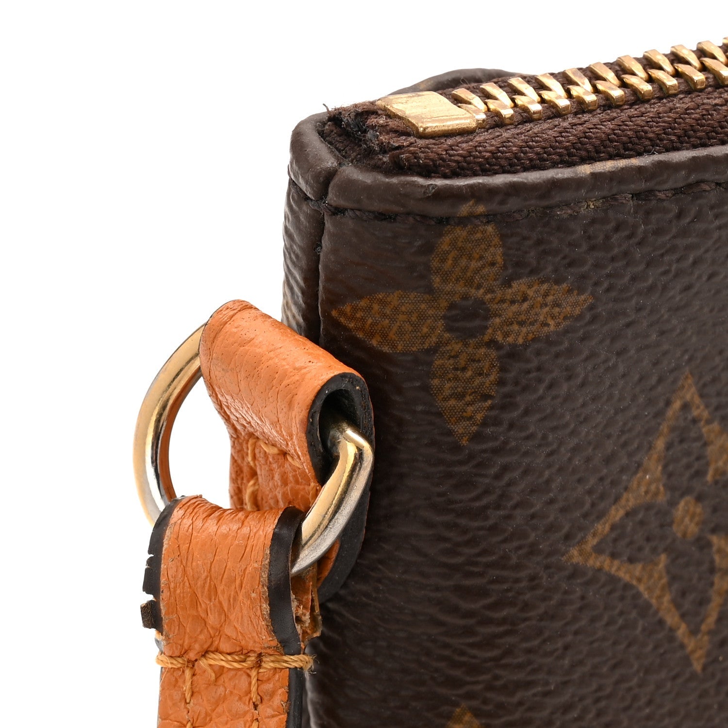 Louis Vuitton Monogram Pallas Clutch Saffron