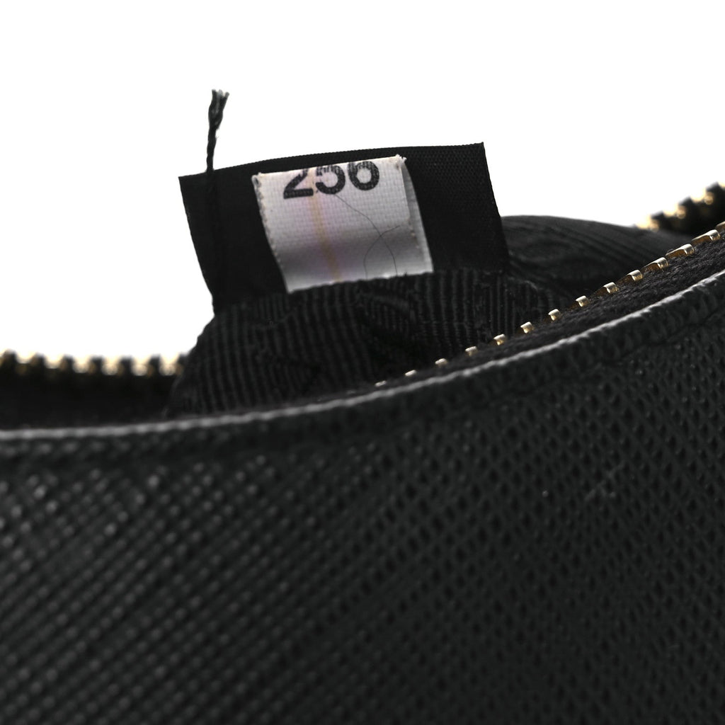 Prada Saffiano Lux Re-Edition 2005 Shoulder Bag Black