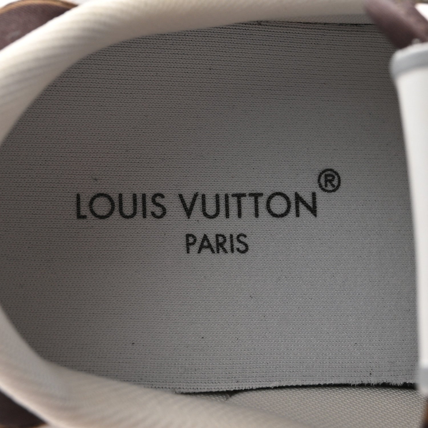 Louis Vuitton Charlie Sneakers 35 White Cacoa Brown