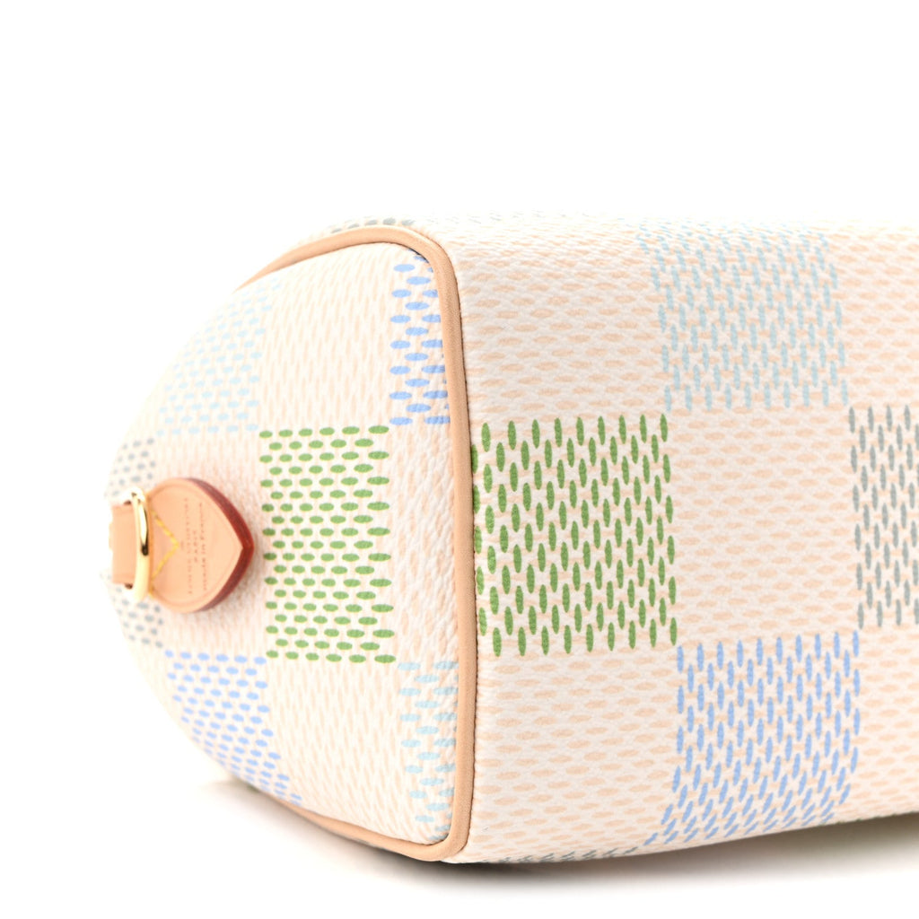 Louis Vuitton Damier Giant Speedy Bandouliere 20 Pistachio