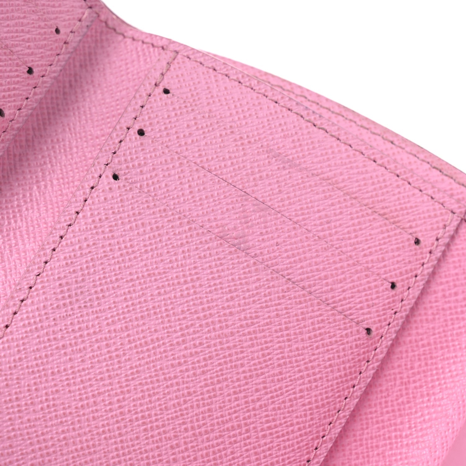 Louis Vuitton Monogram 2023 Christmas Animation Alpine Victorine Wallet Wisteria Pink