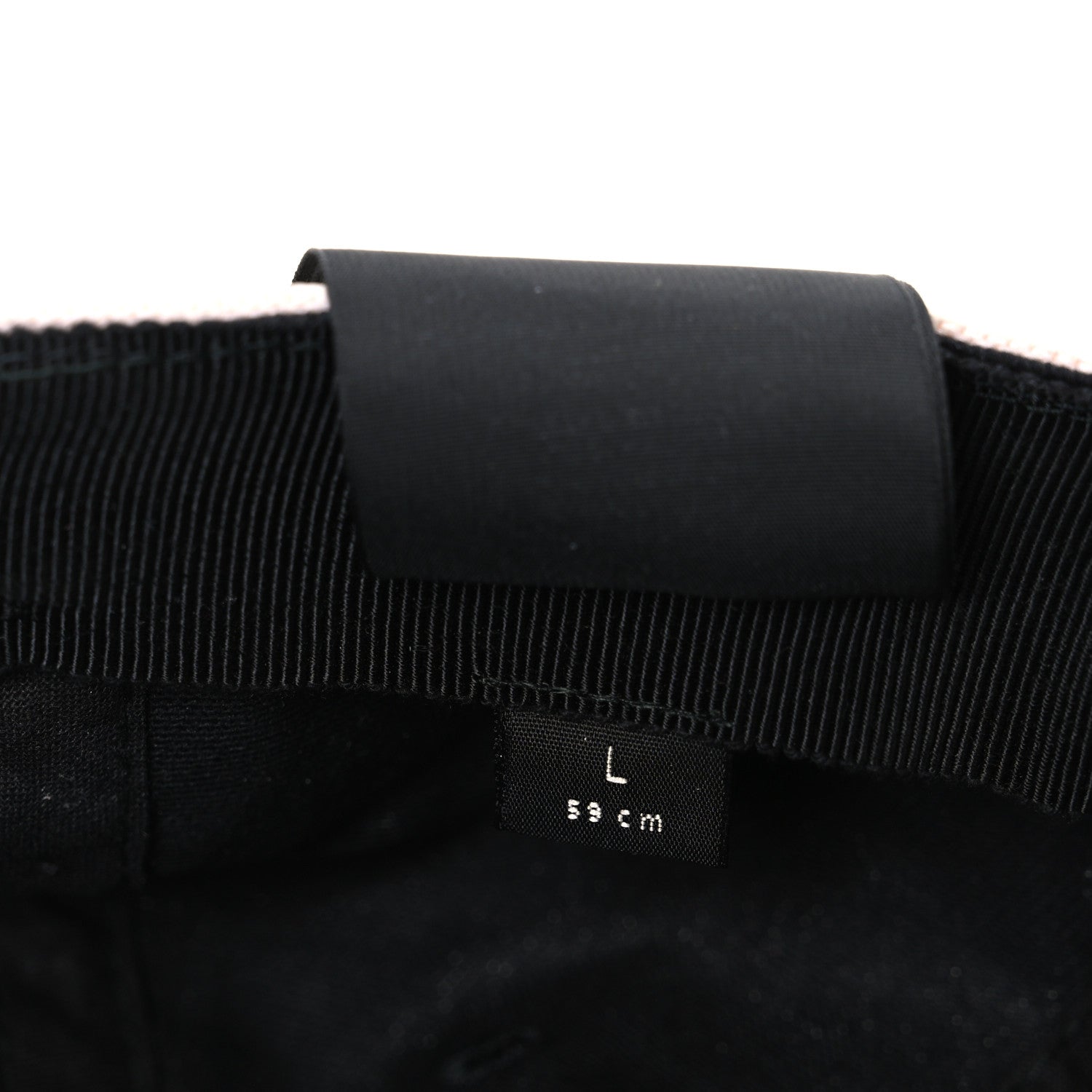 Gucci Gabardine Gucci Headband Baseball Hat L Black