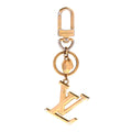 Louis Vuitton Metal LV Facettes Bag Charm Key Holder Gold