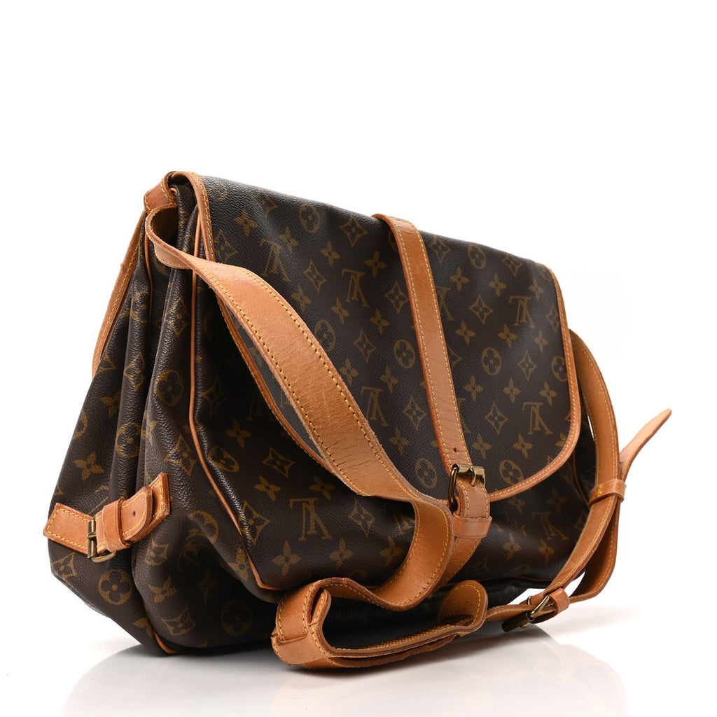 Louis Vuitton Monogram Saumur 35