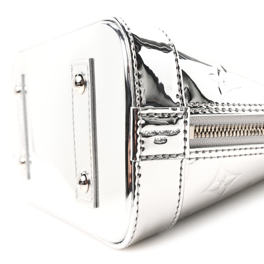 Louis Vuitton Monogram Miroir Alma BB Silver