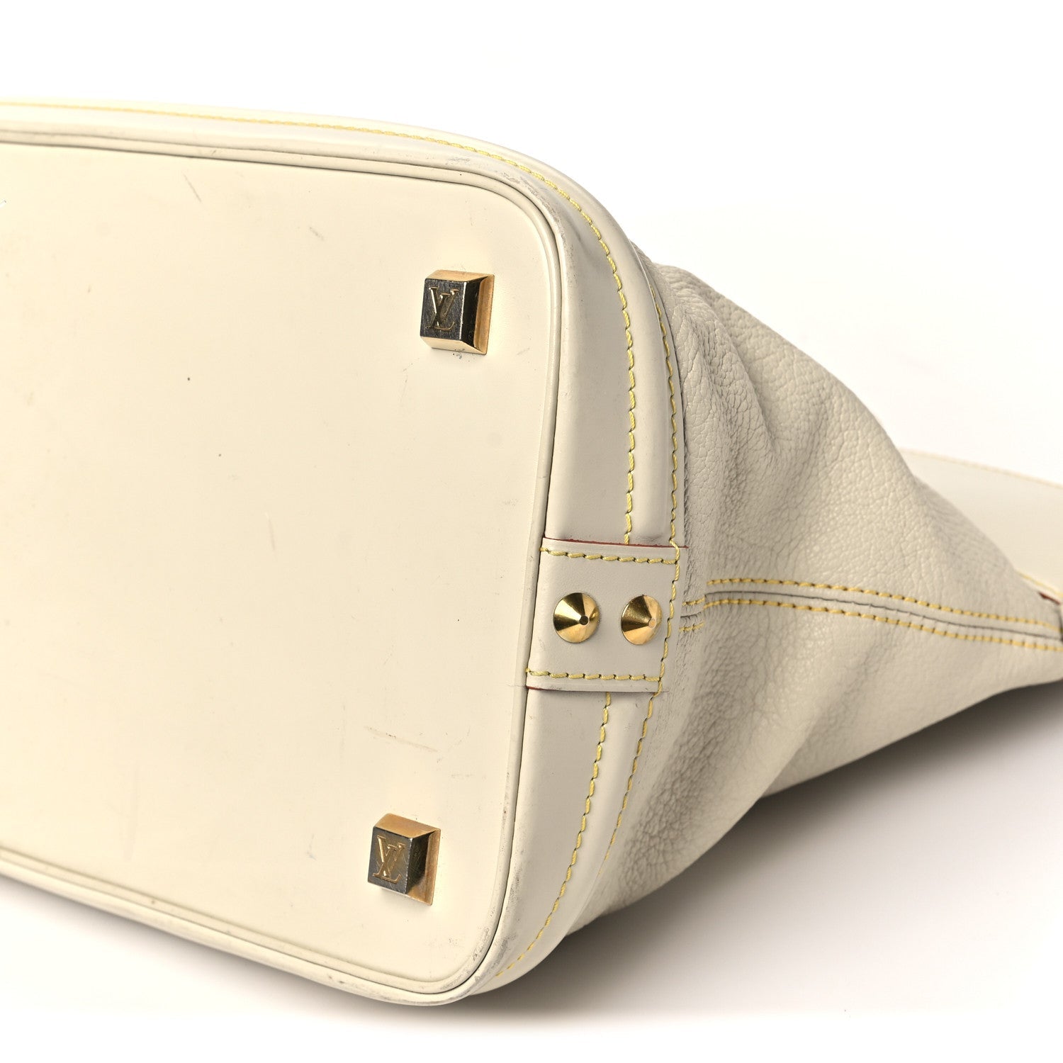 Louis Vuitton Suhali Lockit MM White