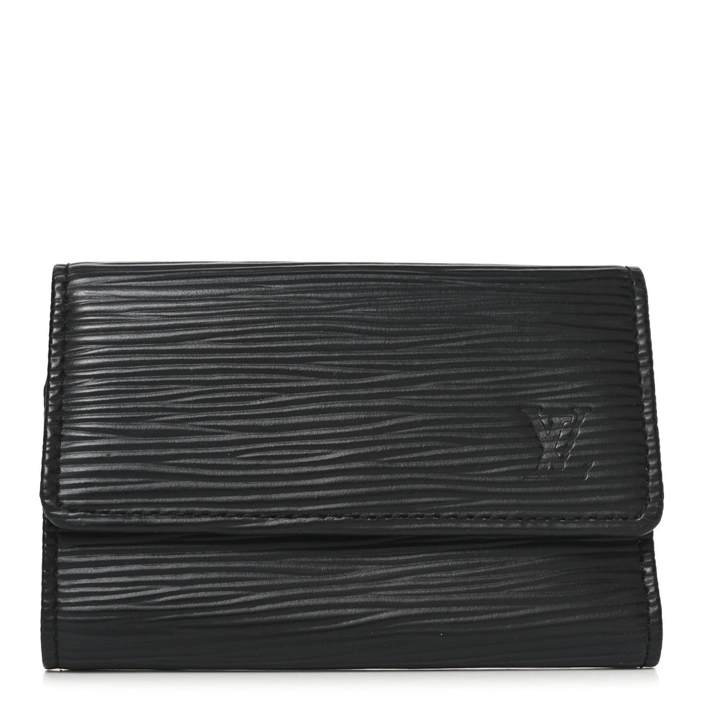Louis Vuitton Epi Multicles 6 Key Holder Black