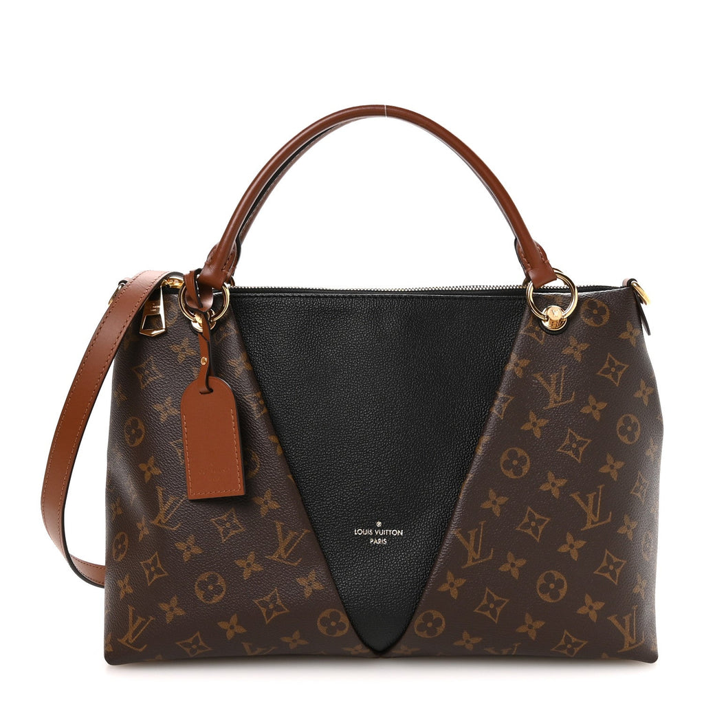 Louis Vuitton Monogram V Tote MM Black