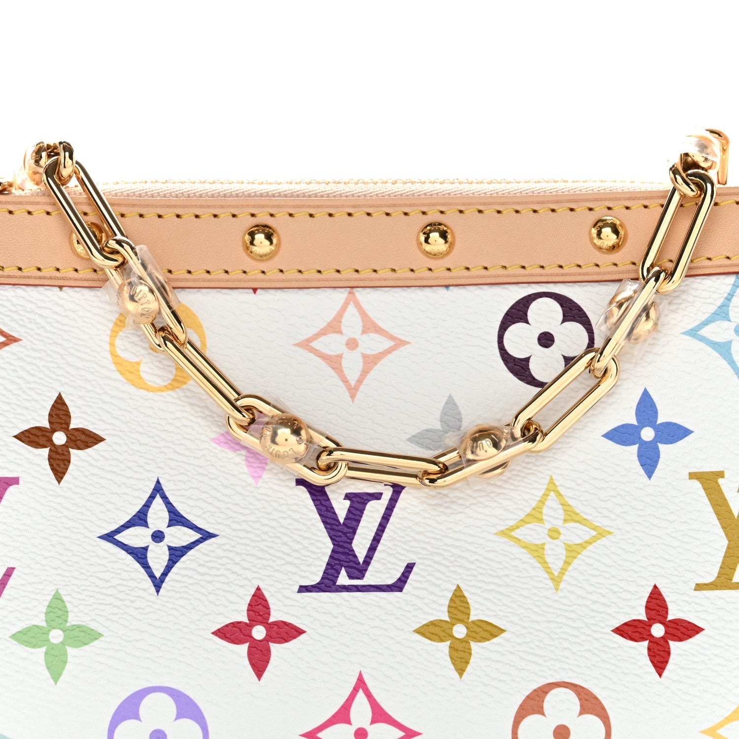 Louis Vuitton LV X TM Monogram Multicolor Pochette Accessories White
