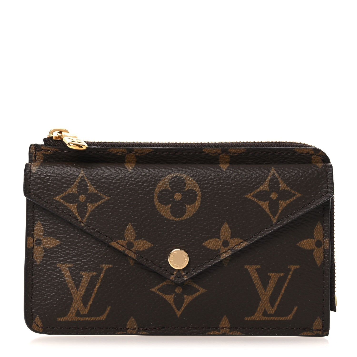 Louis Vuitton Monogram Recto Verso Card Holder Black