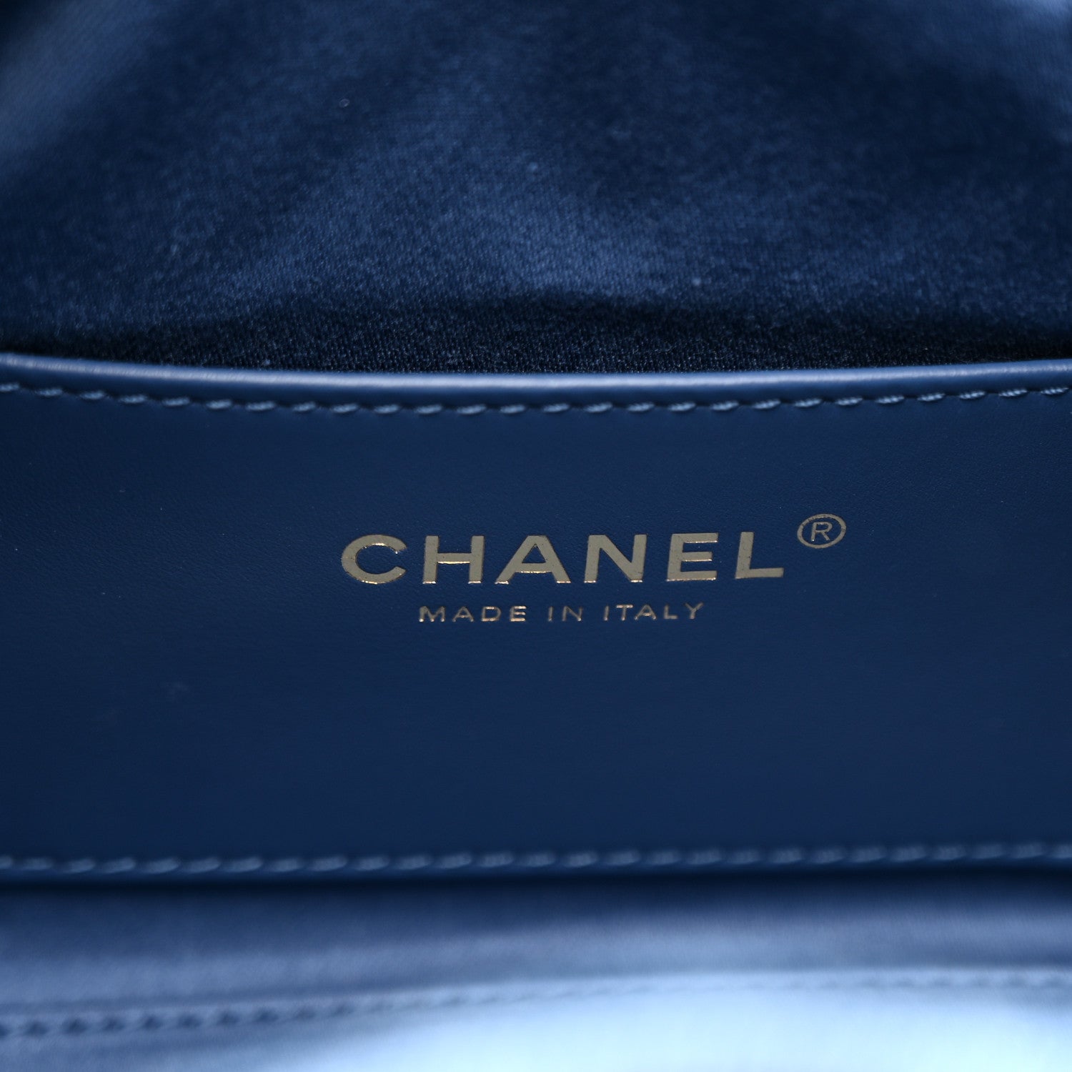 Chanel Washed Denim Quilted Mini Chanel 25 Handbag Blue