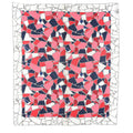 Gucci Cotton Geometric Square Scarf Multicolor