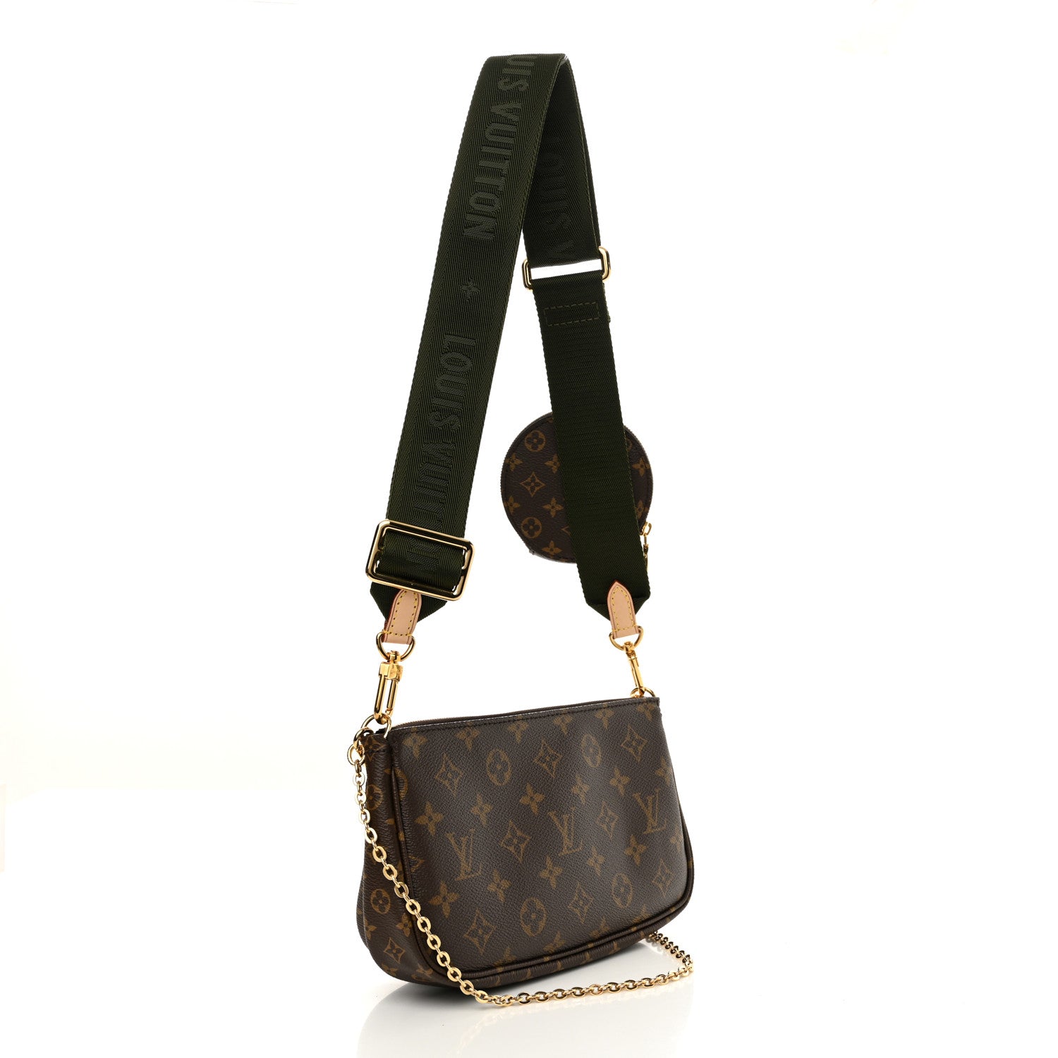 Louis Vuitton Monogram Multi Pochette Accessories Kaki