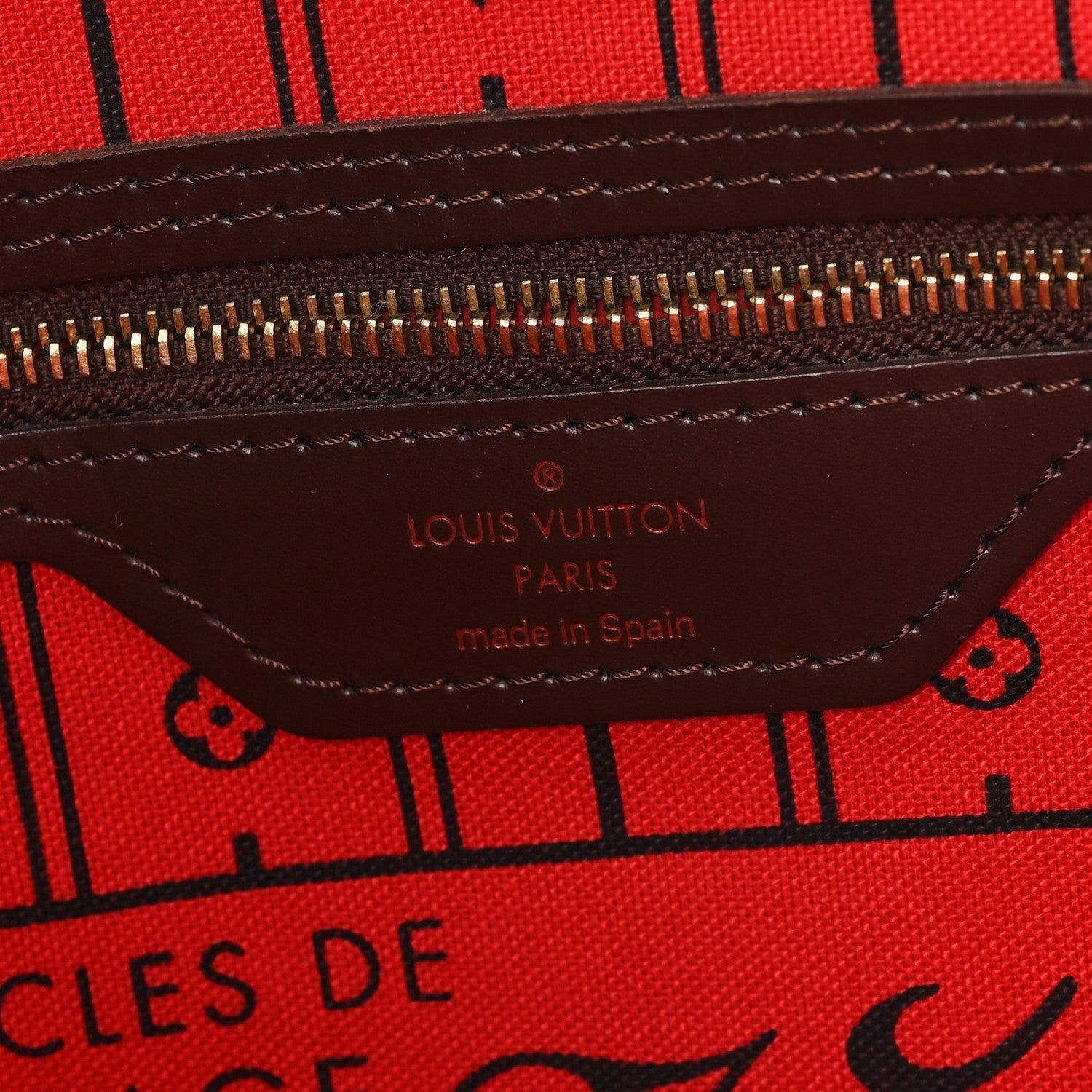 Louis Vuitton Damier Ebene Neverfull MM